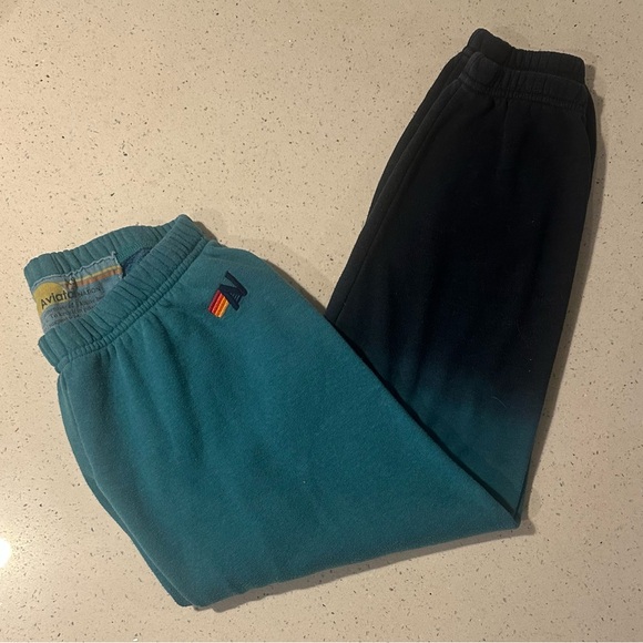 Aviator Nation discontinued ombré/gradient sweatpants - Picture 3 of 14